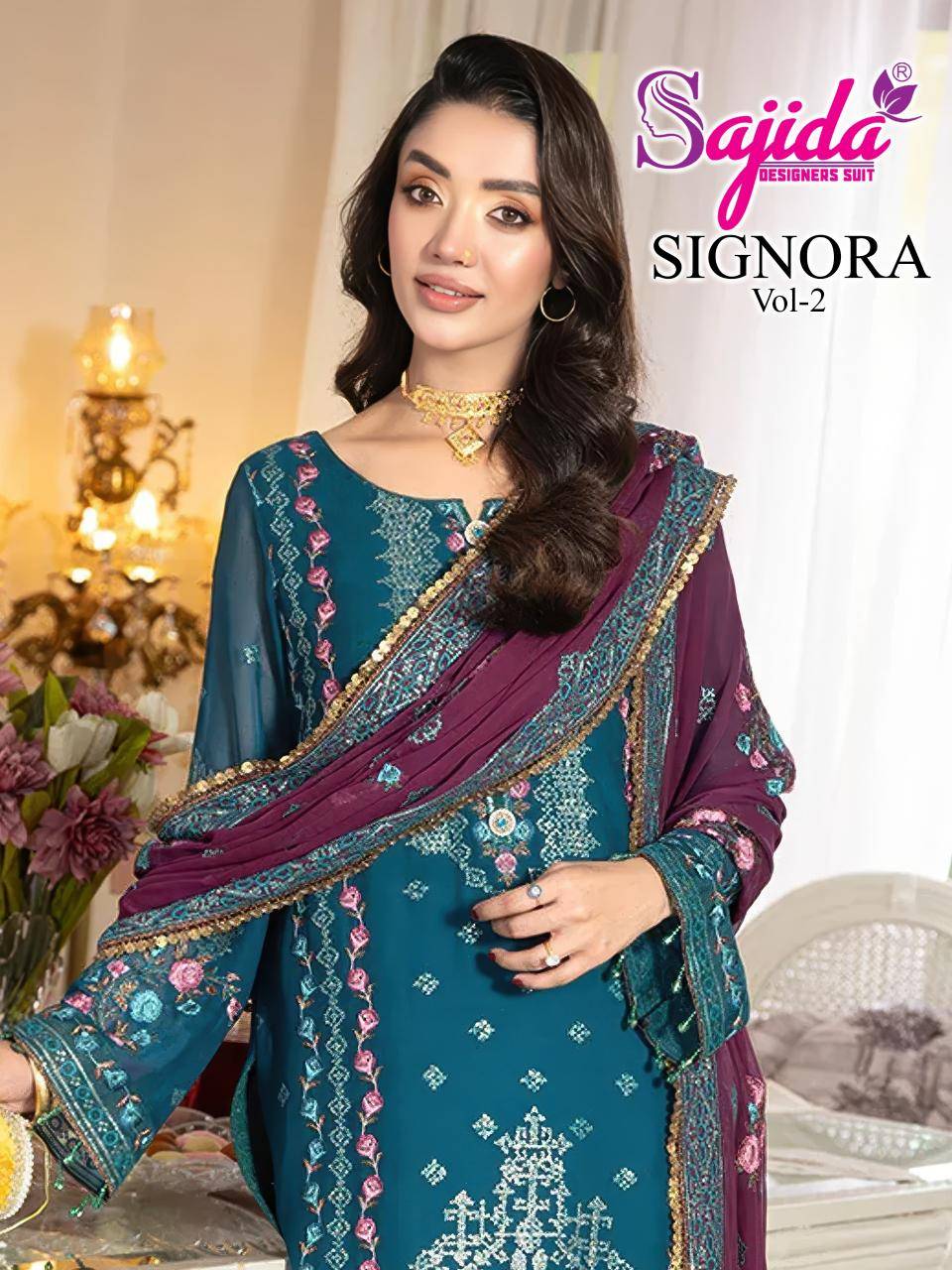 Sajida signora vol 2 Salwar kameez suppliers in Pune